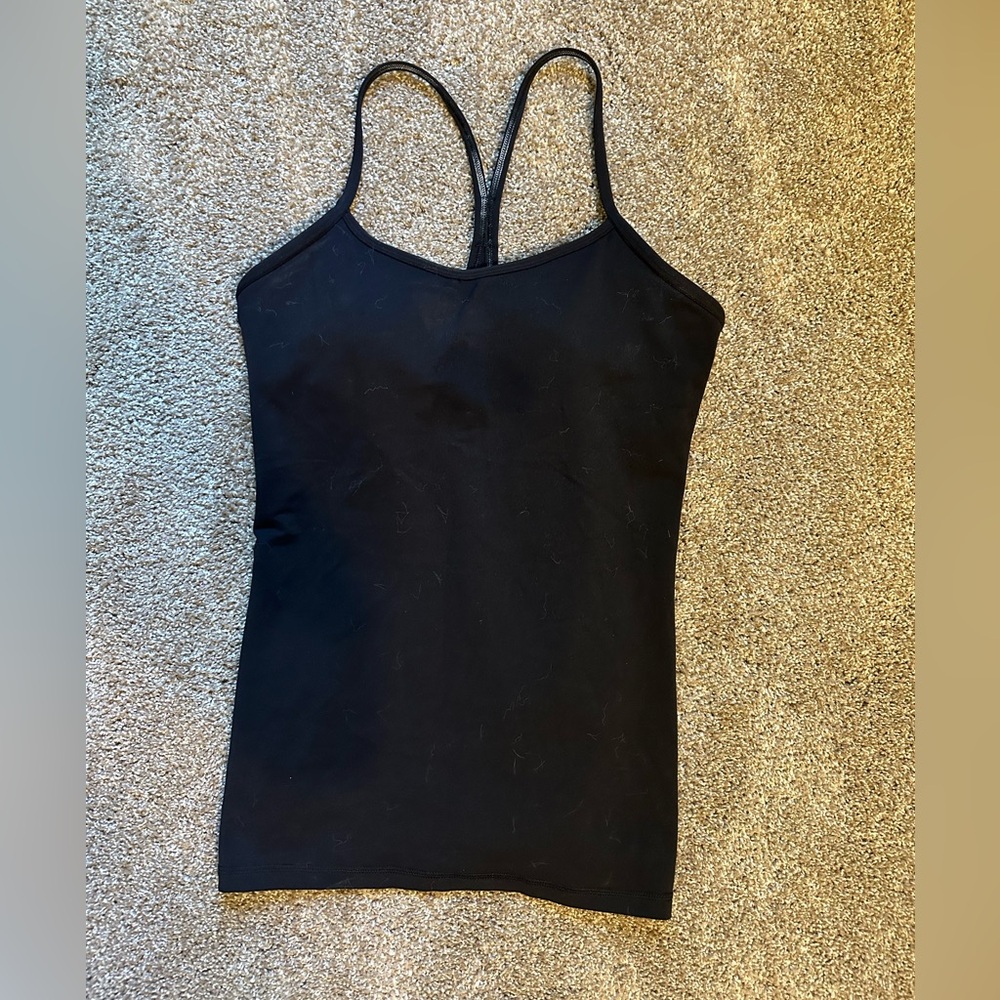 Lululemon Power Y Tank Top Luon size 8